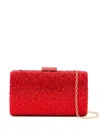 Serpui Ellen Clutch Bag In Red