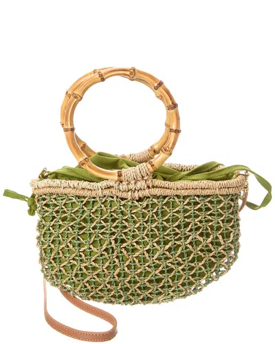 Serpui Marie Clutch In Green