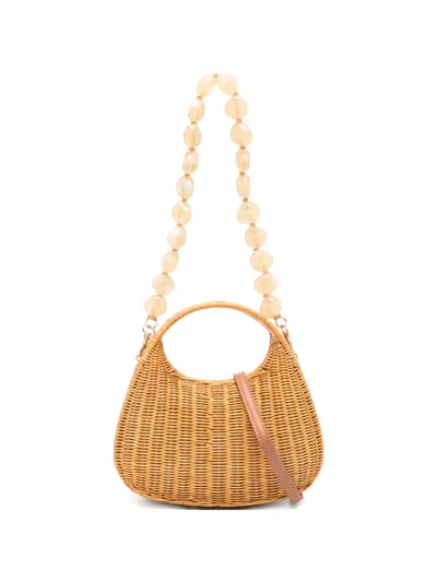 Serpui Marie Wk Tote Bag In Brown