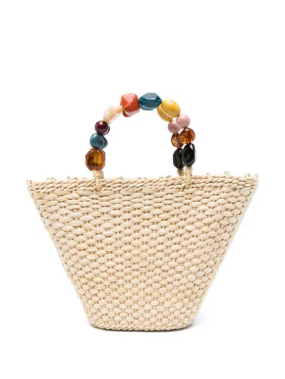 Serpui Selena Tote Bag In Neutrals