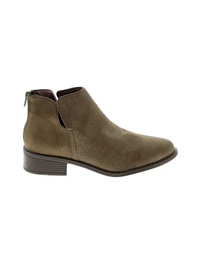 Serra Ankle Boots In Green