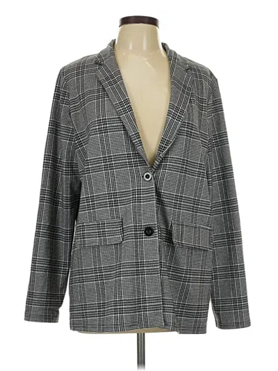 Pre-owned Serra Blazer Jacket In Gray