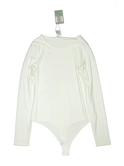 Pre-owned Serra Bodysuit In White