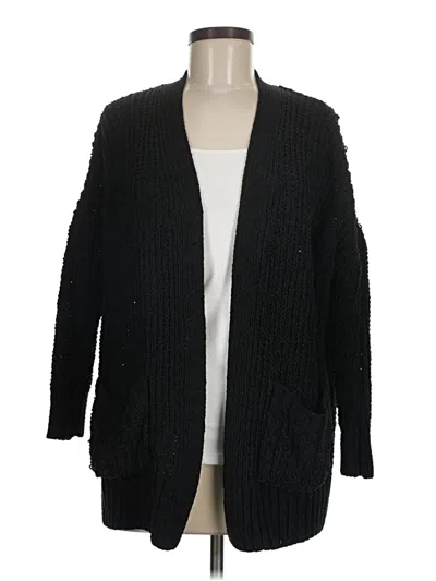 Pre-owned Serra Cardigan Sweater In Black