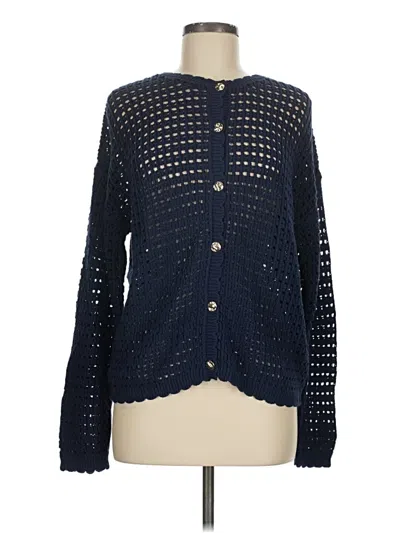 Serra Cardigan Sweater In Blue