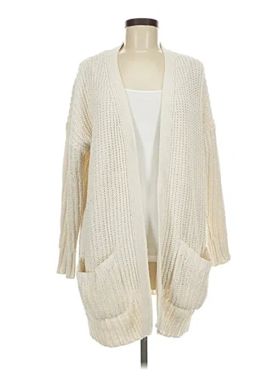 Pre-owned Serra Cardigan Sweater In Ivory