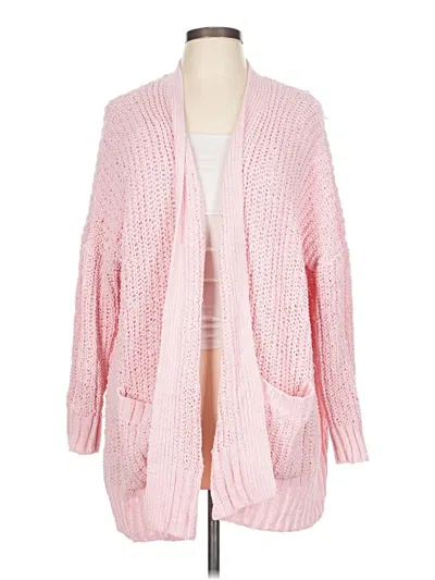 Pre-owned Serra Cardigan Sweater In Pink