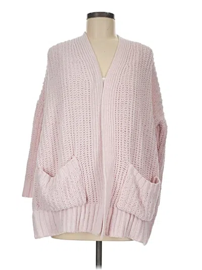 Pre-owned Serra Cardigan Sweater In Pink