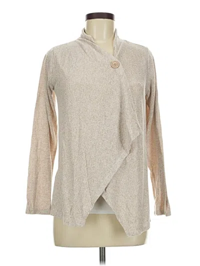 Pre-owned Serra Cardigan Sweater In Tan
