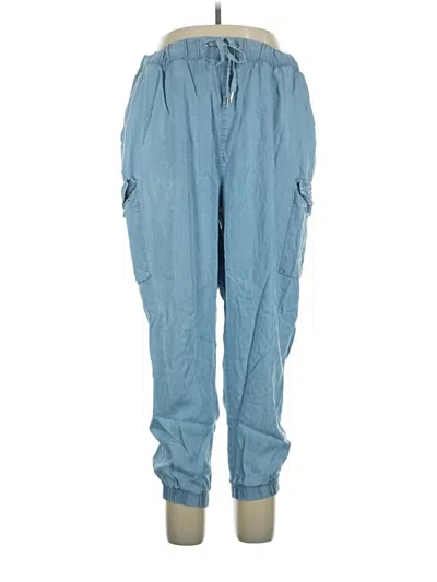 Pre-owned Serra Cargo Pants In Blue
