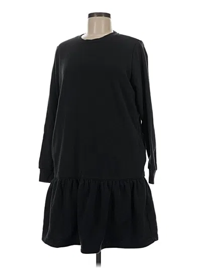 Pre-owned Serra Casual Dress In Black