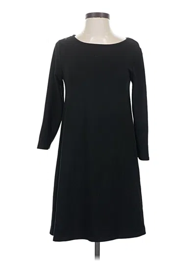 Pre-owned Serra Casual Dress In Black