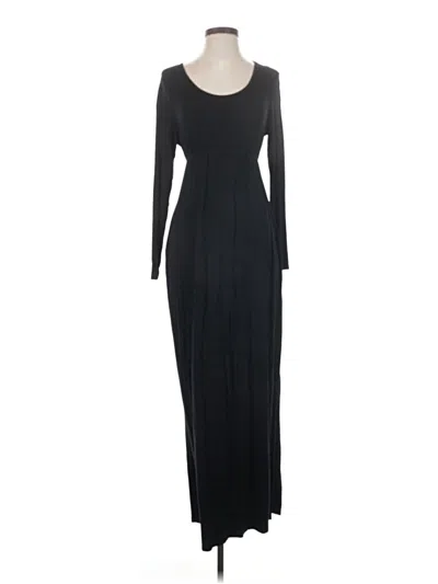 Pre-owned Serra Casual Dress In Black