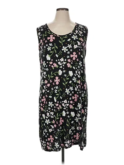 Pre-owned Serra Casual Dress In Black