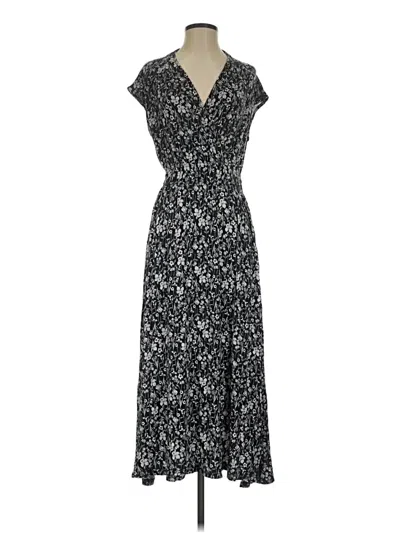 Pre-owned Serra Casual Dress In Black