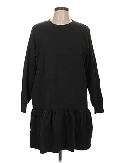 Pre-owned Serra Casual Dress In Black