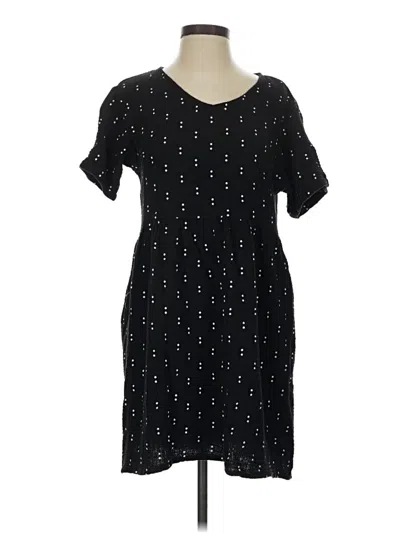 Pre-owned Serra Casual Dress In Black