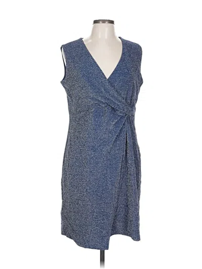Pre-owned Serra Casual Dress In Blue