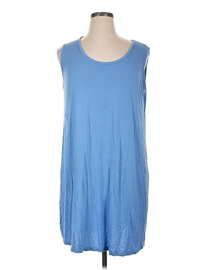 Pre-owned Serra Casual Dress In Blue