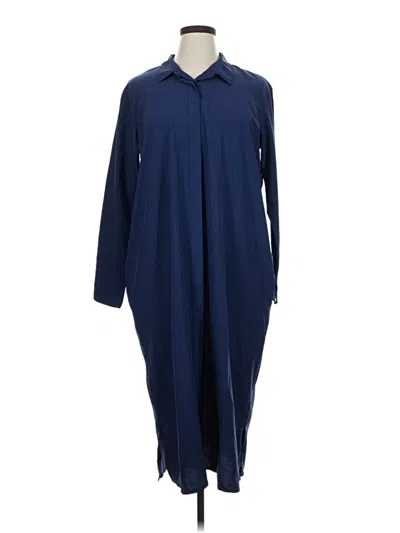 Pre-owned Serra Casual Dress In Blue