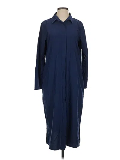 Pre-owned Serra Casual Dress In Blue