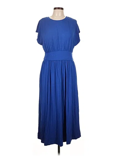 Pre-owned Serra Casual Dress In Blue