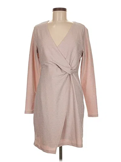 Pre-owned Serra Casual Dress In Brown