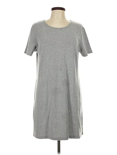 Pre-owned Serra Casual Dress In Gray