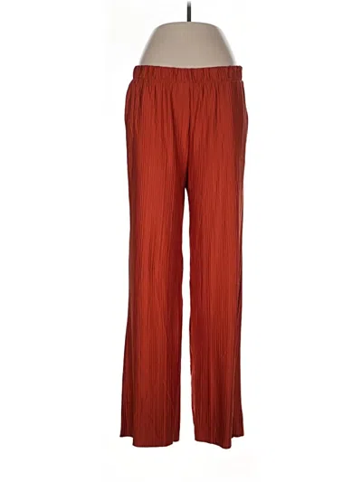 Pre-owned Serra Casual Pants In Red