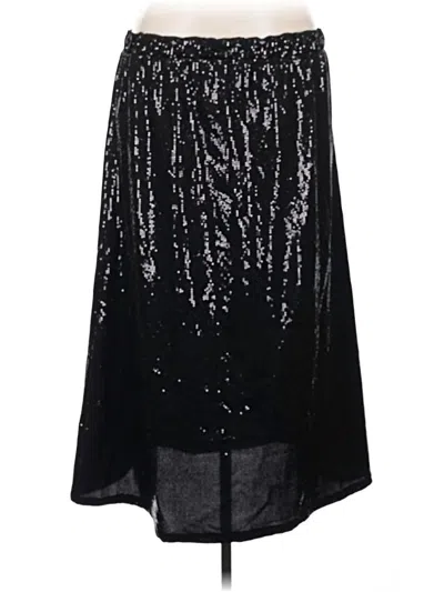 Pre-owned Serra Casual Skirt In Black