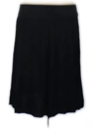 Pre-owned Serra Casual Skirt In Black