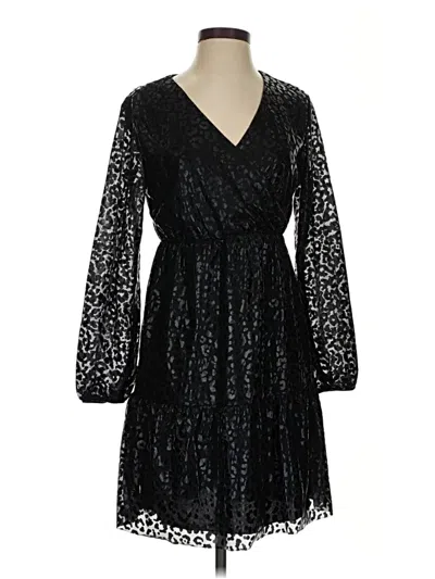 Pre-owned Serra Cocktail Dress In Black