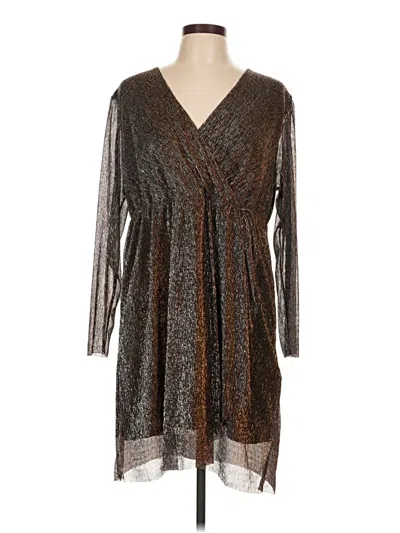 Pre-owned Serra Cocktail Dress In Silver