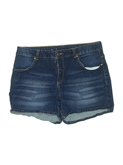 Pre-owned Serra Denim Shorts In Blue