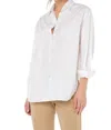 Serra Great Shirt In Brilliant White In White
