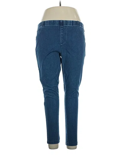 Pre-owned Serra Jeggings In Blue