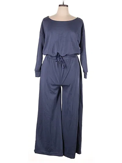 Pre-owned Serra Jumpsuit In Blue