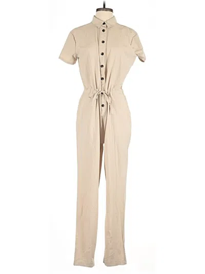 Pre-owned Serra Jumpsuit In Brown