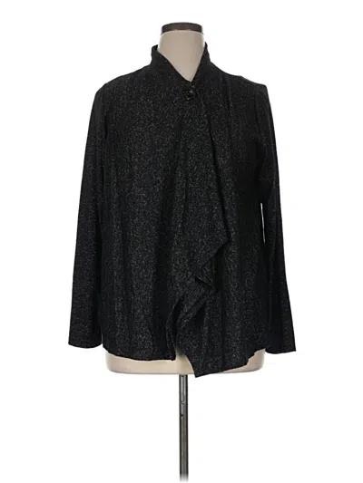 Pre-owned Serra Long Sleeve Blouse In Black