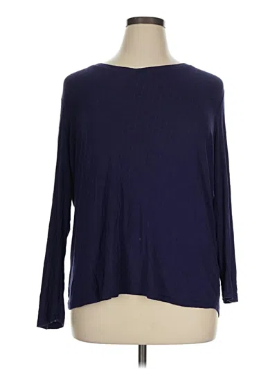 Pre-owned Serra Long Sleeve T-shirt In Blue