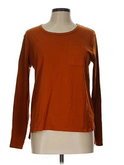 Pre-owned Serra Long Sleeve T-shirt In Orange