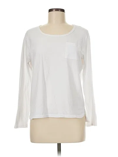 Pre-owned Serra Long Sleeve T-shirt In White