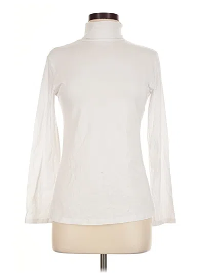 Pre-owned Serra Long Sleeve Turtleneck In Ivory