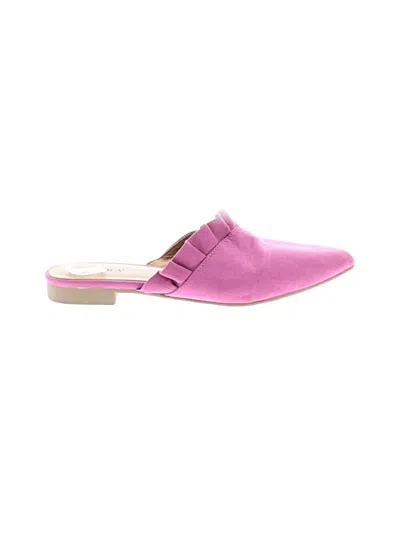 Pre-owned Serra Mule/clog In Pink