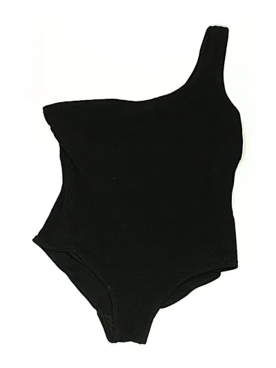Pre-owned Serra One Piece Swimsuit In Black
