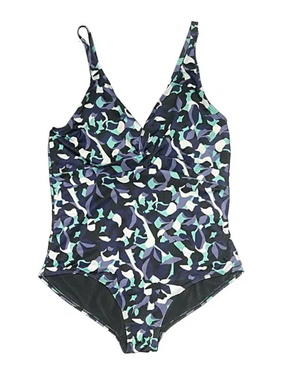 Pre-owned Serra One Piece Swimsuit In Blue