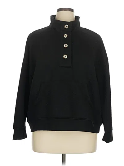 Pre-owned Serra Pullover Sweater In Black