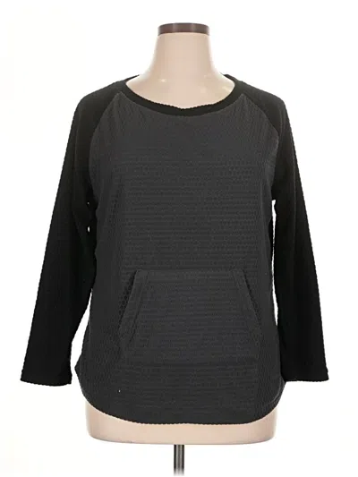 Pre-owned Serra Pullover Sweater In Black
