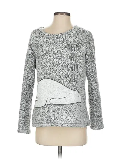 Pre-owned Serra Pullover Sweater In Silver