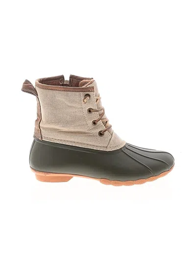 Pre-owned Serra Rain Boots In Gray